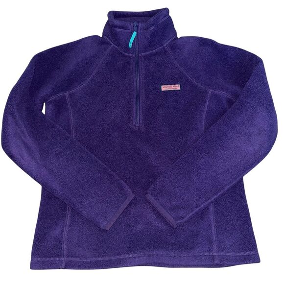 Vineyard Vines Fleece 1/4 Zip Pullover XS - Picture 1 of 7